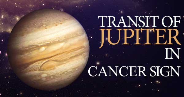 Jupiter's Transit of Cancer Sign in 2014