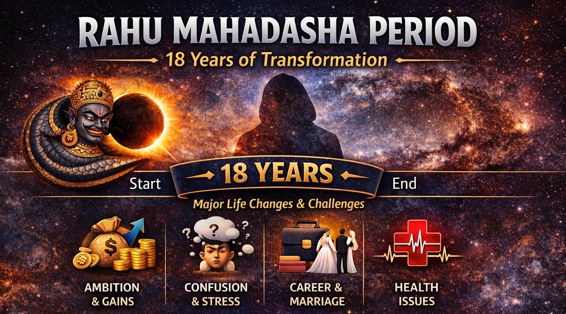 Rahu Mahadasha and antardasha of all planets