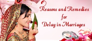 Delay in marriage