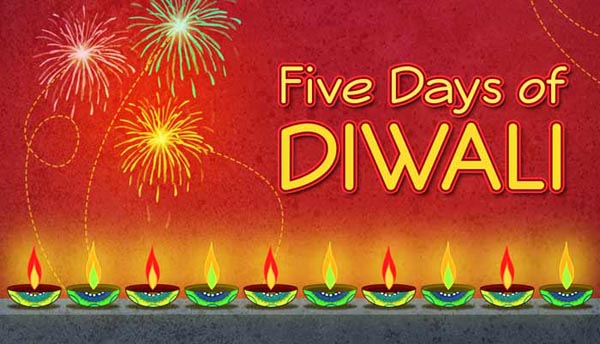 five days of diwali