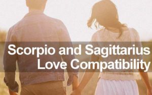 Scorpio and Sagittarius