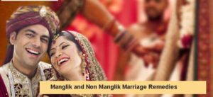 manglik and non manglik marriage remedies