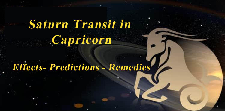 Transit Saturn in Capricorn