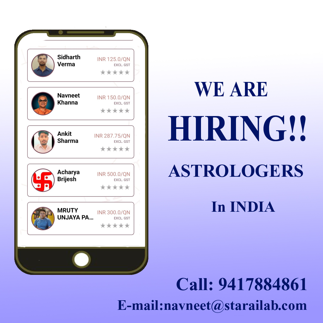 Hiring Astrologers for work