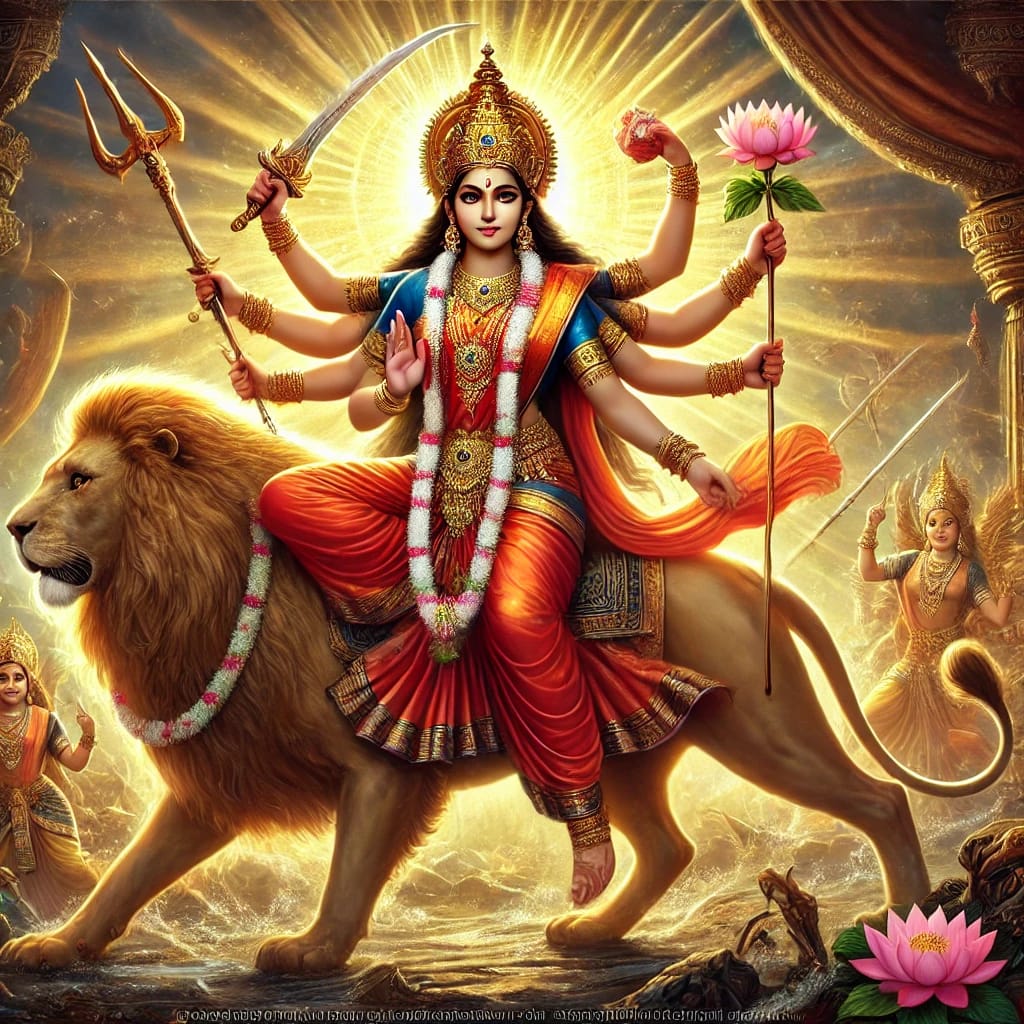 Maa Katyayani, the Warrior Goddess of Strength and Devotion