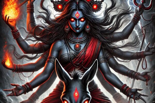 Maa Kalratri: Goddess Durga's Fierce Form