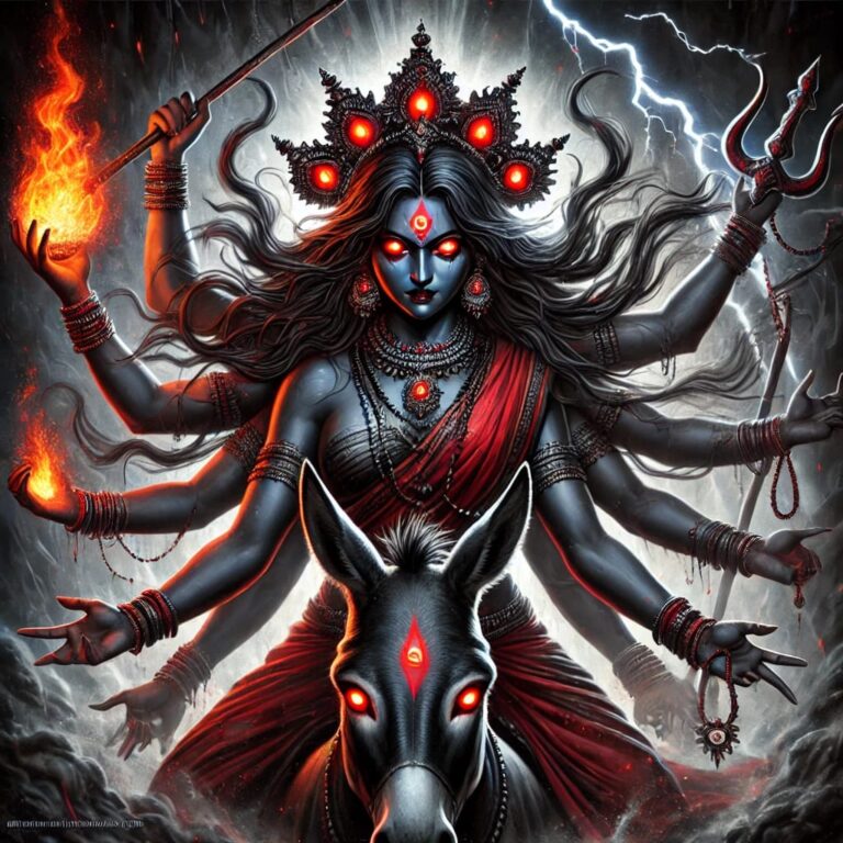 Maa Kalratri: Goddess Durga’s Fierce Form