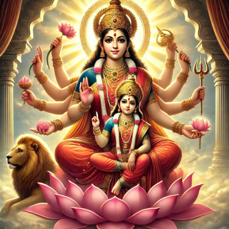 Maa Skandamata, The Divine Mother of War and Wisdom