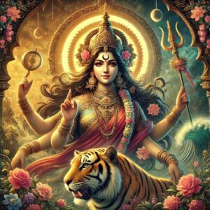 Maa Chandraghanta, The Divine Warrior Form of Goddess Durga